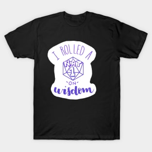 Nat 1 Wisdom T-Shirt